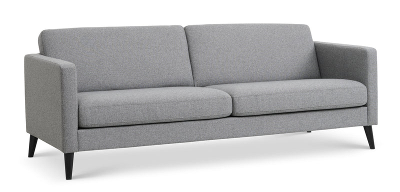 Ask 3 pers. sofa - stof/læder