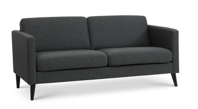 Ask 2,5 pers. sofa - stof/læder