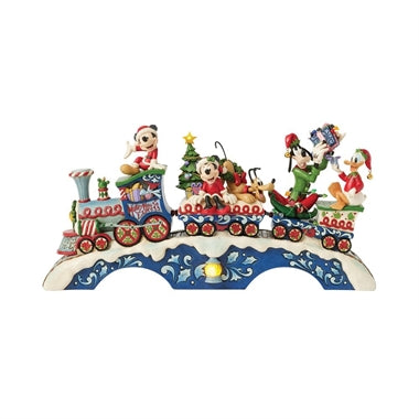Disney Tradition Christmas Cheer on Track figur