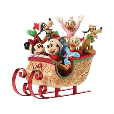 Disney Traditions A Sleigh Full of Joy figur