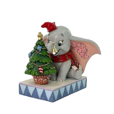 Disney Traditions  Dumbo with Christmas Tree figur