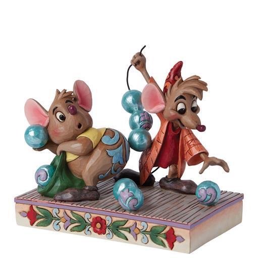 Disney Tradition "Gus & Jaq helping thread Cinderella´s pearls" figur