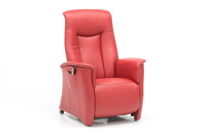 4908 læderstol - flere farver