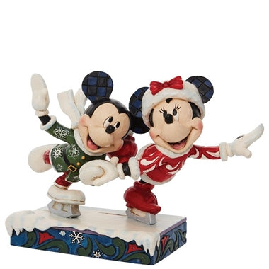 Disney Tradition "Minnie & Mickey skøjter" figur